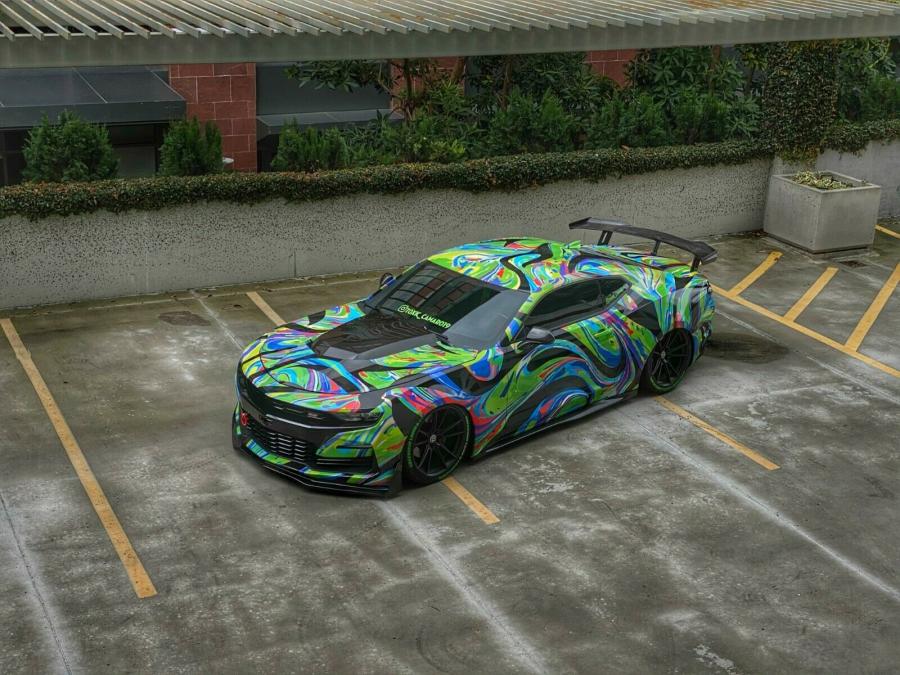  Chevrolet Camaro 2SS Custom SEMA Car 2019 года  (фото 13 из 24)